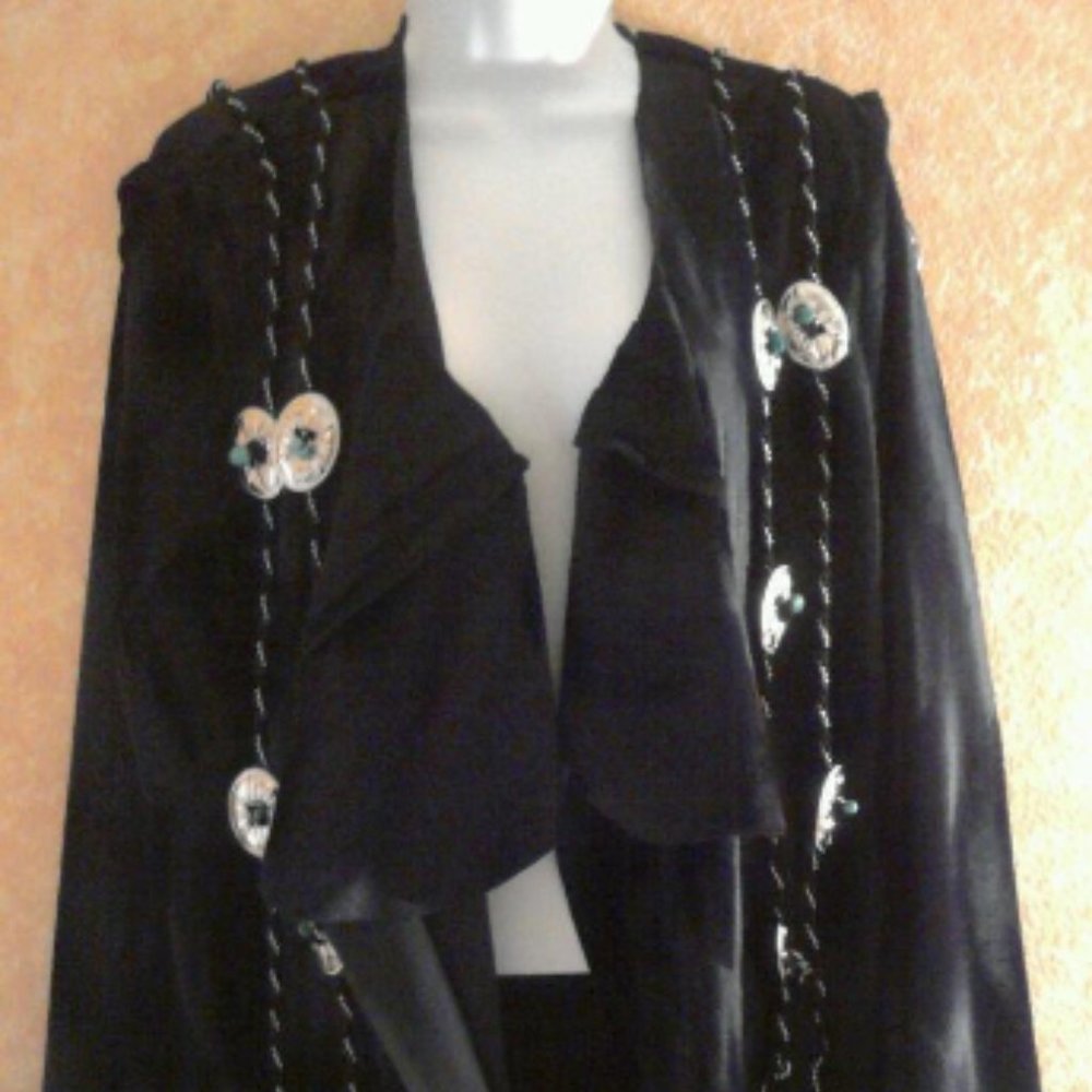 Custom Order Soutwestern Inspired Faux Pony Jacket